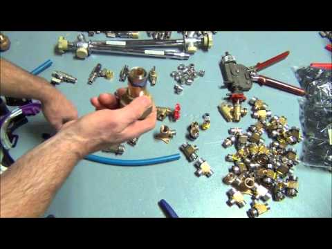 how to fit plastic water pipes