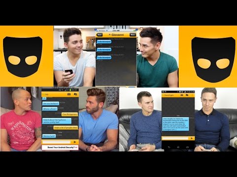 GAY COUPLES REACT TO GRINDR MESSAGES