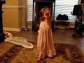 meckenzie showing off her NEW nightgown