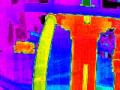 Infrared thermographic study of a ball mill