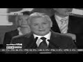 Przemówienie premiera Kaczyńskiego po przegranych wyborach.