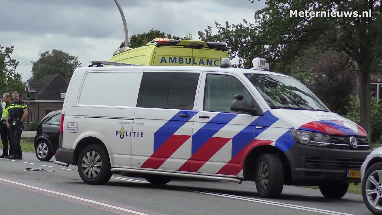 Auto’s botsen in Bovensmilde(Video)