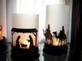 videos de DaySpring Nativity Hurricane Candle Holder Trio