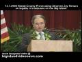 Hawaii Prosecuting Attorney Jay Kimura on legality of marijuana on the Big Island