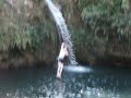 Me cliff diving... sorta Me cliff diving... sorta
