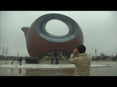 Giant teapot-shaped building to open in China