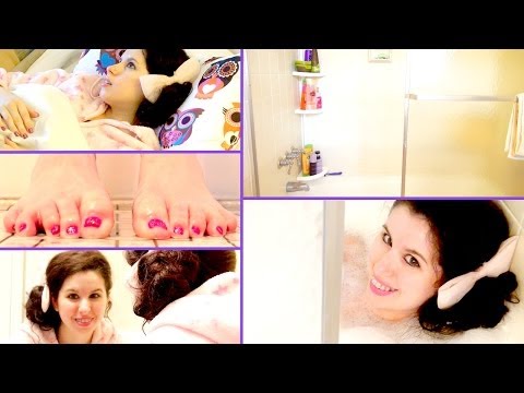 Get Ready For Bed With Me! My Nightly Bath Time & Skin Care Routine!