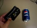 Sony HDR CX7 smaller than pepsi can
