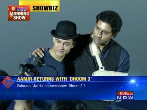 Aamir Khan & Abhishek Bachchan launch 'Dhoom 3'