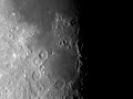 Vue de la Lune à la webcam Vue de la Lune à la webcam