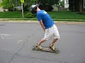 Experimental Speedboarding Stance