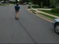 Experimental Speedboarding Stance