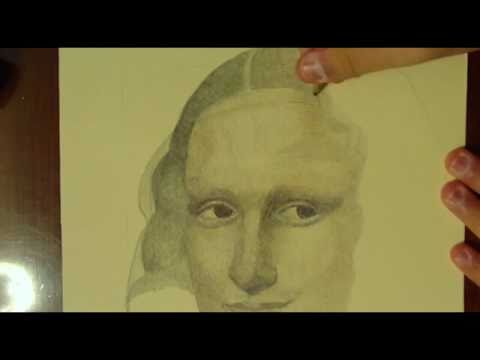 how to draw mona lisa