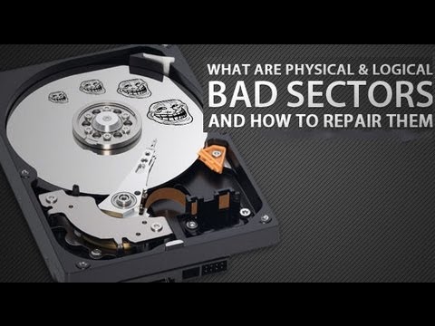 how to repair hdd bad sector