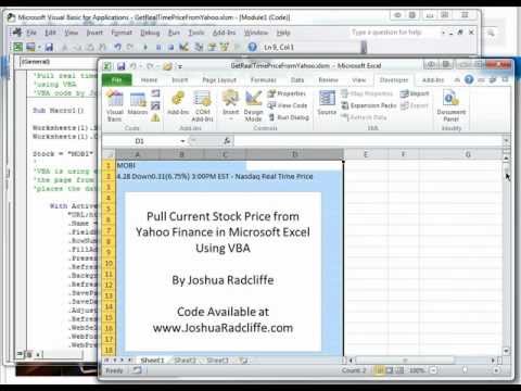 how to get quotes from yahoo finance