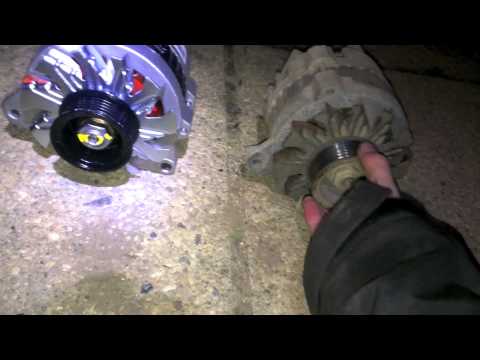 how to replace an alternator on a jeep cherokee