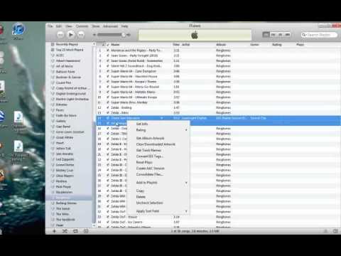 how to sync ringtones to iphone