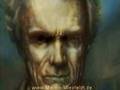 Clint EASTWOOD - cowboy speed painting by M. Missfeldt