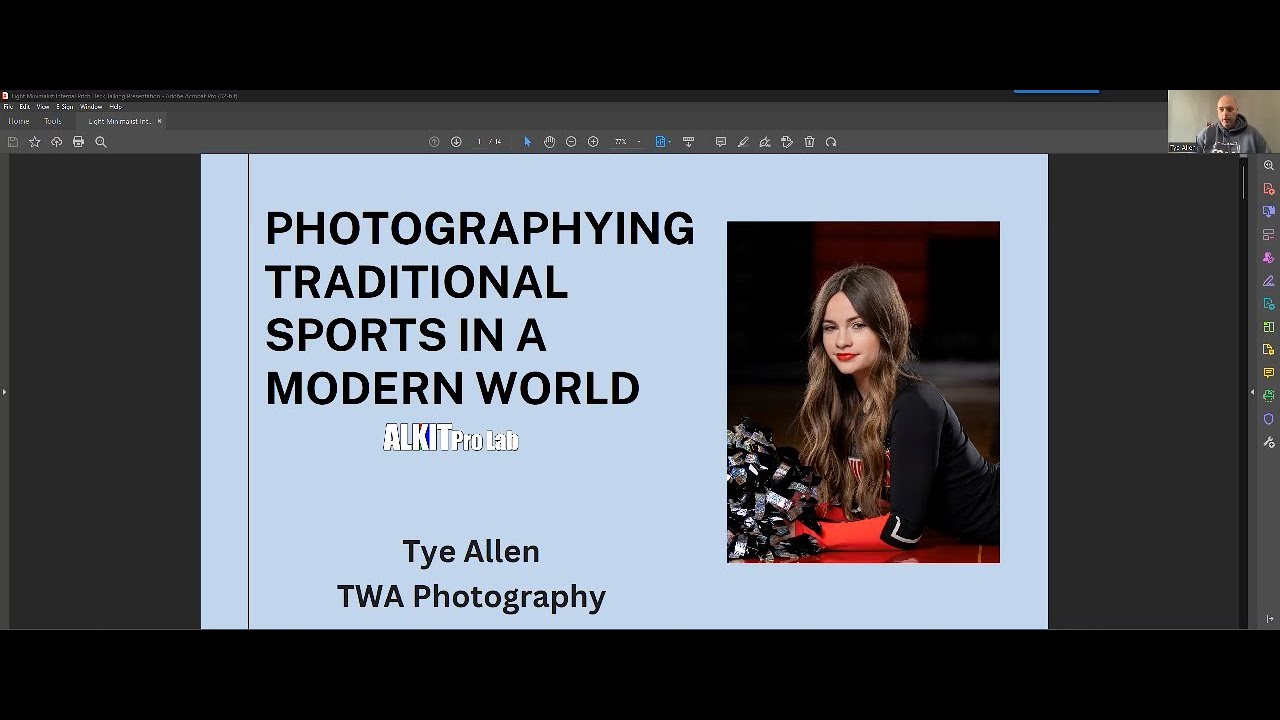 Photographing Sports in a Modern World with Tye Allen
