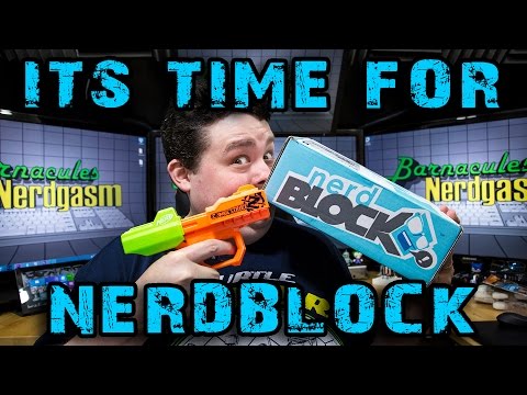 Unboxing my July 2014 Nerd Block - Warning: You Might Laugh!
