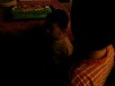 Big brothers sing Happy Birthday