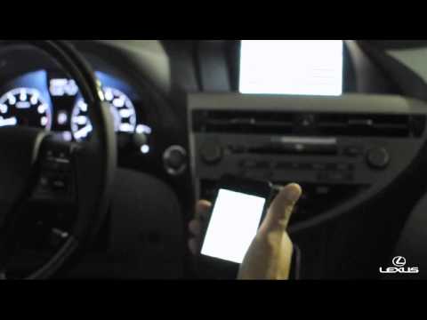 how to sync iphone to lexus rx 350