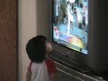 just chillin and watching kat on tv