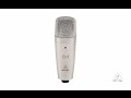 мініатюра 0 Відео про товар Студійний мікрофон BEHRINGER C-1
