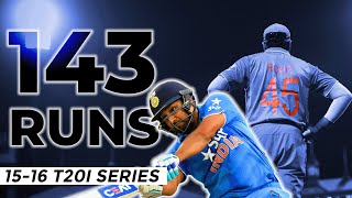 Rohit thrashes Aussie bowlers to all corners  From