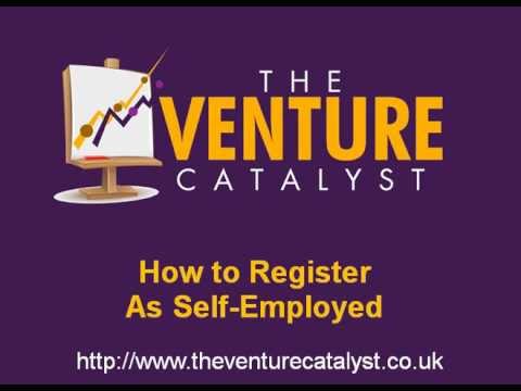 how to register to be self employed