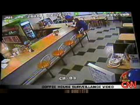 Rude Tube - Guy in cafe is hit by a car
