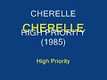 CHERRELLE - (1985) - High Priority CHERRELLE - (1985) - High Priority