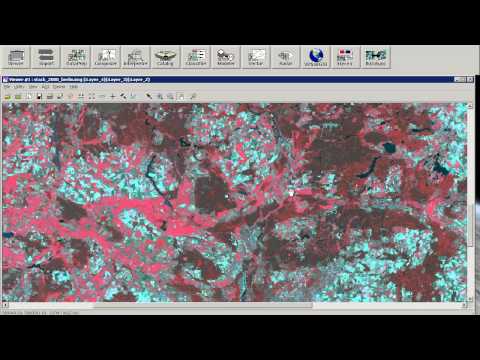 supervised - this is the first part of classifying a Landsat scene using training areas.