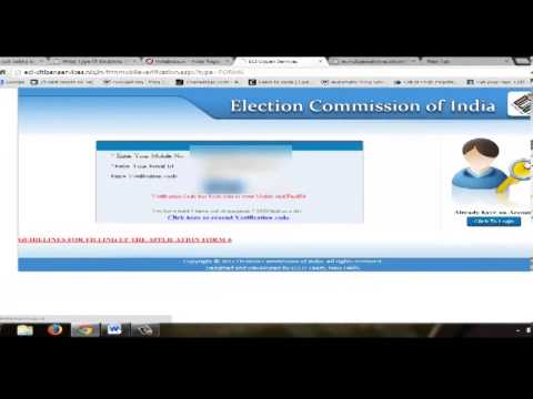 how to apply voter i card online