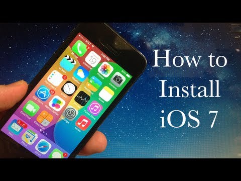 How to Install iOS 7 from Beta iOS 7 or GM