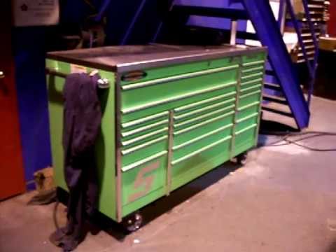 how to organize a snap on tool box