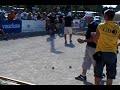 partie de p�tanque en avignon, qui a gagn� : excusez-moi messieurs de ne pas avoir attendu la fin (trop chaud) !