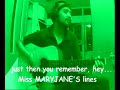 thanks Jane, Mary Jane