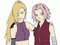 Skura x Ino : friendship. Skura x Ino : friendship.