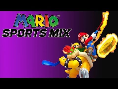 preview-Mario Sports Mix: Hockey Gameplay (HD) (Kwings)