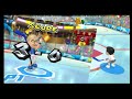 mario sports mix was developed by nintendo & square-enix, just like mario hoops 3 on 3. today's episode we play some hockey against my former college professors! check it out as our mii's go to head in my favorite sport! follow us out here too - www.facebook.com twitter.com