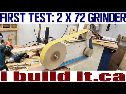 how to make a belt grinder