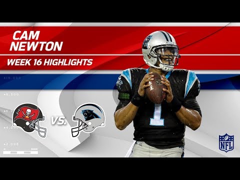 Video: Cam Newton Highlights | Buccaneers vs. Panthers | NFL Wk 16 Player Highlights