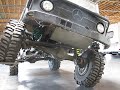 forklift flex test on unimog with raawfab progressive springs