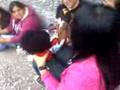 Janet pervirtiendo a los peluches de bill y tom.