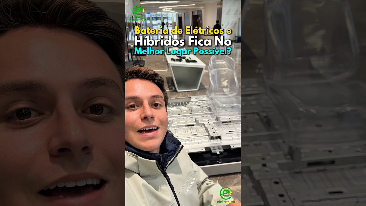 Bateria dos Carros Elétricos e Híbridos fica no Melhor Lugar Possível: assoalho