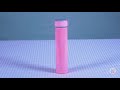 8 oz Skinny Insulated Water Bottle (Video)