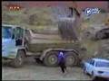 Angry employ destroy boss car crash