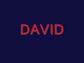 BPM - DAVID