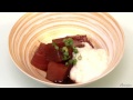 鮪の漬け醤油✿日本の家庭料理【日本料理レシピTV】 いたわりレシピ